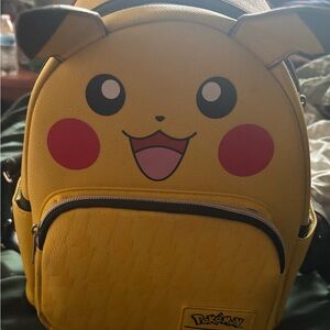Loungefly Pikachu Yellow Black Backpack